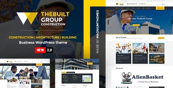 40684 TheBuilt v2.6.2 - Construction and Architecture WordPress theme 