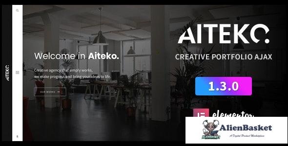 24641 Aiteko v1.3.0 - Creative Portfolio Ajax Elementor WordPress Theme 