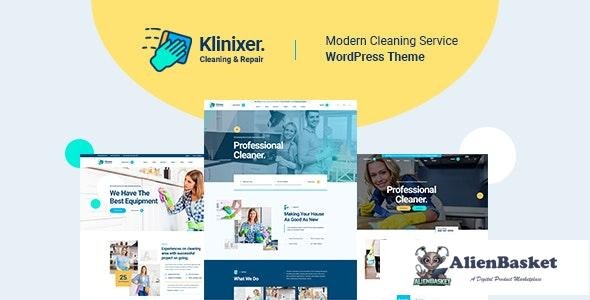 27979 Klinixer v1.0.2 - Cleaning Services WordPress Theme + RTL 