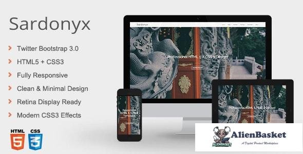 17251 Sardonyx v1.1.4 - Fully Responsive Business Template 