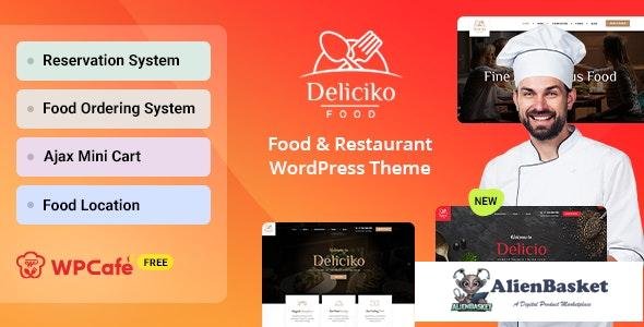 27757 Deliciko v2.0.1 - Restaurant WordPress Theme 