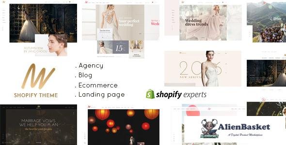 10851 The VOW - Wedding Responsive Shopify Theme 