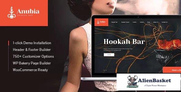 13421 Anubia v1.0 - Smoking and Hookah Bar WordPress Theme 