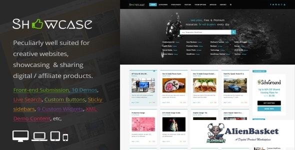 30138 Showcase v3.6 - Responsive WordPress Grid / Masonry Blog Theme 