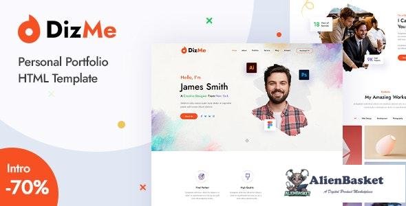 30331 Dizme v1.0 - Personal Portfolio HTML Template 