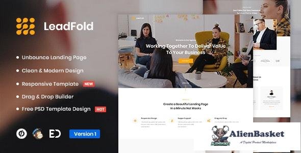 17054 LeadFold v1.0 - Lead Generation Unbounce Landing Page 