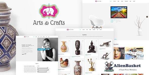 13134 Crafts & Arts v1.3 - Artist Portfolio Theme 