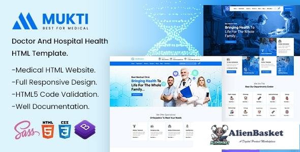 28536 Mukti v1.0 - Hospital Health HTML Template 