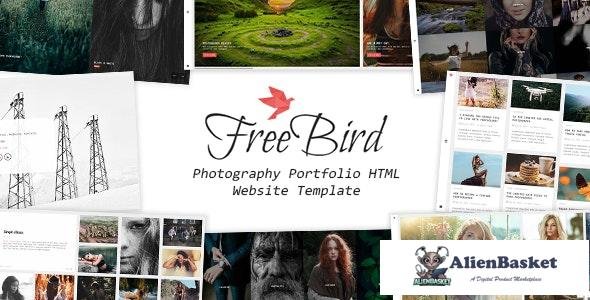 27826 FreeBird v1.6 - Photography Portfolio HTML Website Template 