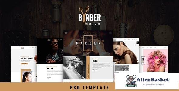 14675 Barber - A Creative PSD Template 