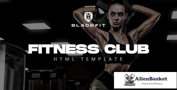 24568 Blackfit v1.0 - Fitness Gym Club Website Template 