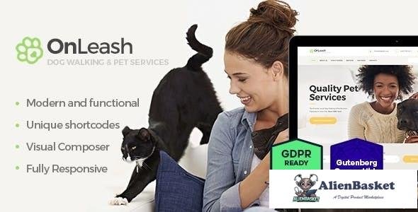 17233 OnLeash v1.3 - Dog Walking & Pet Services Veterinary WordPress Theme 