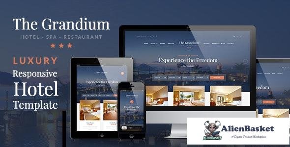 17808 Grandium v1.6.0 - Luxury Hotel Theme 