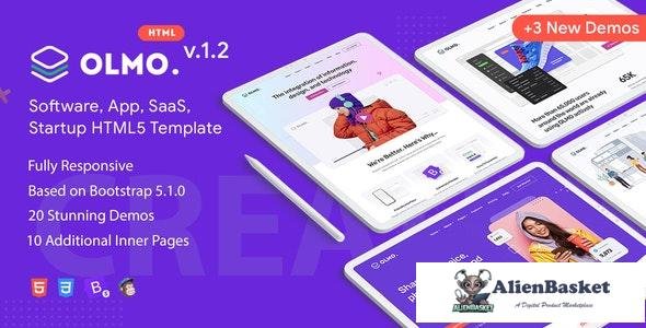 27359 OLMO v1.2 - Software & SaaS HTML5 Template 