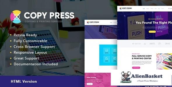 16186 CopyPress v1.1 - Type Design & Printing Services HTML Template 