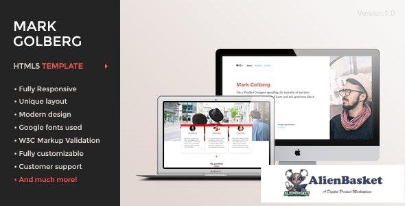 25501 MG v1.0 – Freelance Portfolio & Resume One Page HTML5 Template 