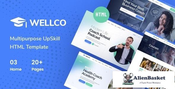 27665 Wellco v1.0 - Life Coach and Online Courses HTML Template 