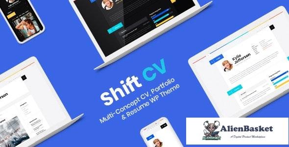 17372 ShiftCV v3.0.1 - Blog \ Resume \ Portfolio \ WordPress 