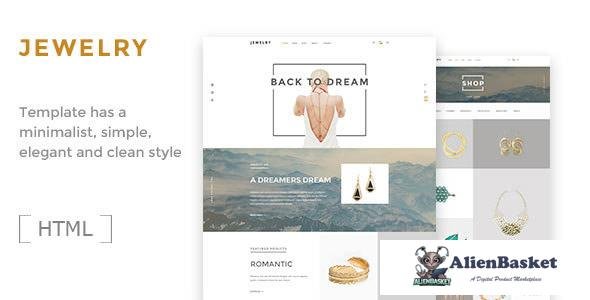 10728 Jewelry - Ecommerce HTML5 Template 