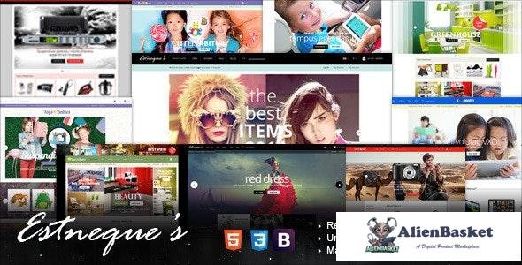 15338 EstNeque v1.0 - Responsive Fashion OpenCart Theme 