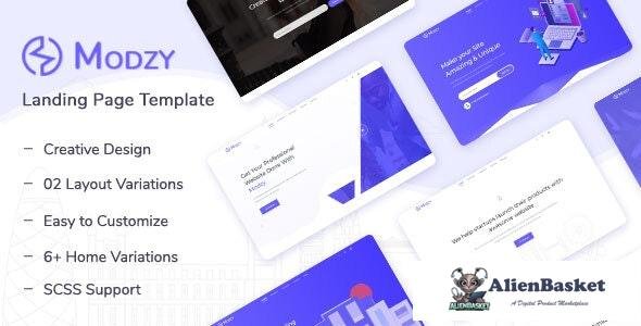 18189 Modzy v1.0 - Landing Page Template 
