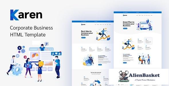 18127 Karen v1.0.1 - Corporate Business Bootstrap 4 Template 