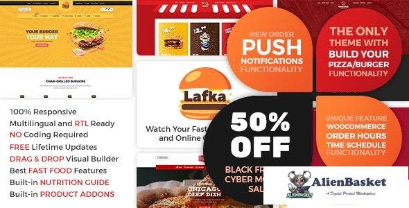 22947 Lafka v2.1 - WooCommerce Theme for Burger Pizza Fast Food Delivery & Restaurant 