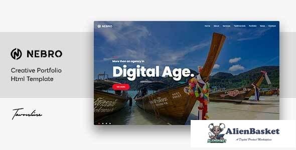 16719 Nebro v1.0 - A Creative Digital & Marketing Agency OnePage Template 