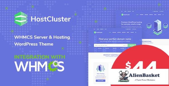 10572 HostCluster v1.4 - WHMCS Server & Hosting WordPress Theme 