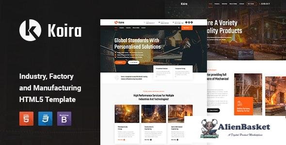 20499 Koira v1.0 - Industry and Manufacturing HTML5 Template 