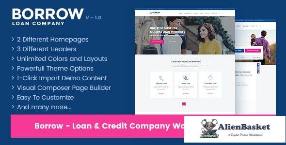 21426 Borrow v1.5.0 - Loan Company Responsive WordPress Theme 