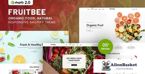 32086 FruitBee v1.0 - Organic Food, Natural Responsive Shopify Theme 