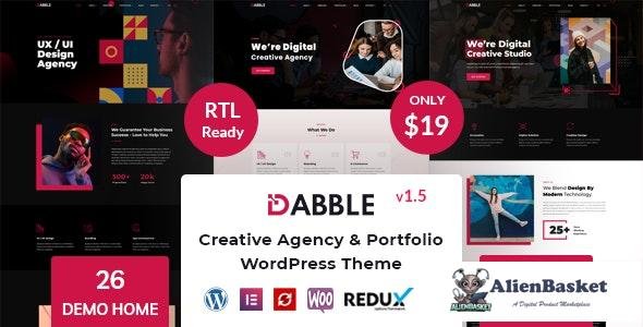 27428 Dabble v1.5 - Creative Agency & Portfolio WordPress Theme 