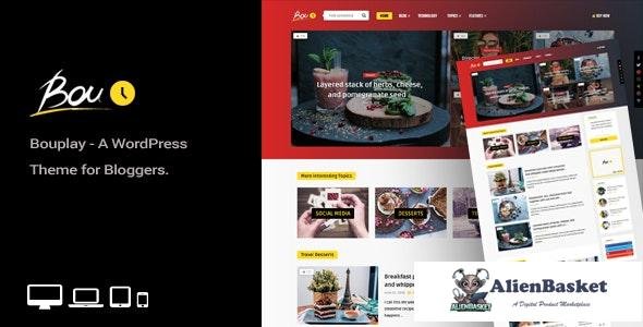 18506 Bouplay WP v2.1 - A WordPress Theme for Bloggers 