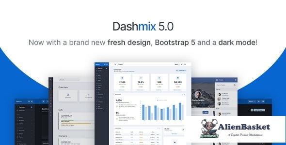 27640 Dashmix v5.0 - Bootstrap 5 Admin Dashboard Template & Laravel 8 Starter Kit 