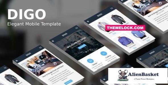 23347 Digo v1.0 - Elegant Mobile Template 