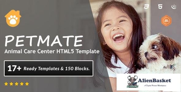 32084 Petmate v1.0 - Animal Care Center HTML5 Template 
