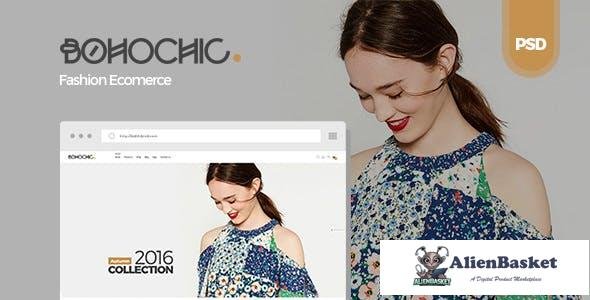 14108 Bohochic v1.0 - Ecommerce PSD Template 