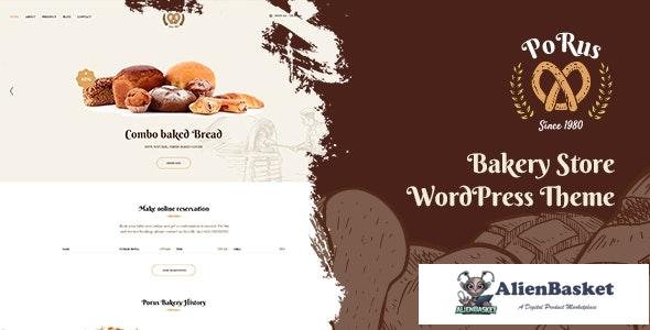 27744 Porus v1.0.5 - Bakery Store WordPress Theme 