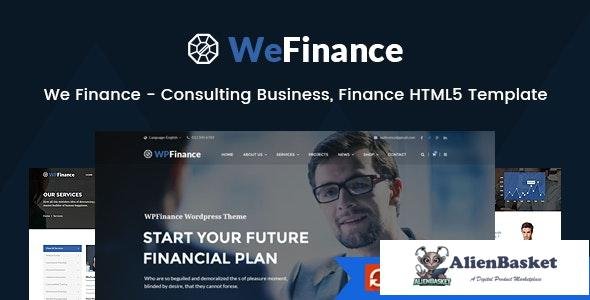 27865 We Finance v1.0 - Consulting Business HTML5 Template 