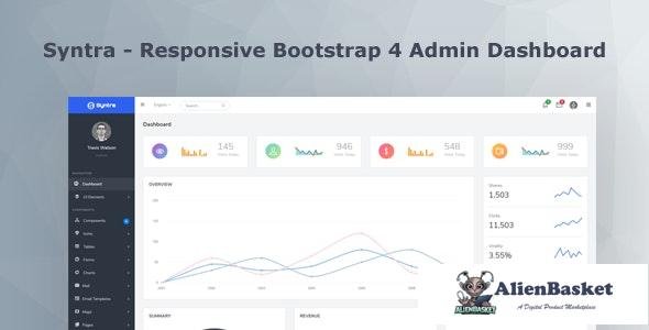 19193 Syntra v1.0 - Responsive Bootstrap 4 Admin Dashboard 
