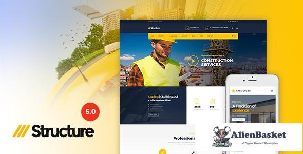 10756 Structure v5.7.1 - Construction WordPress Theme 