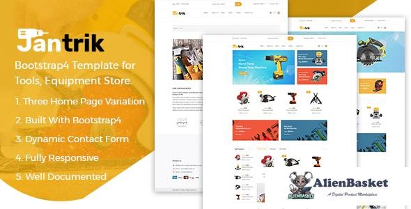 15639 Jantrik v1.1 - Tool, Equipment Store eCommerce HTML Template 