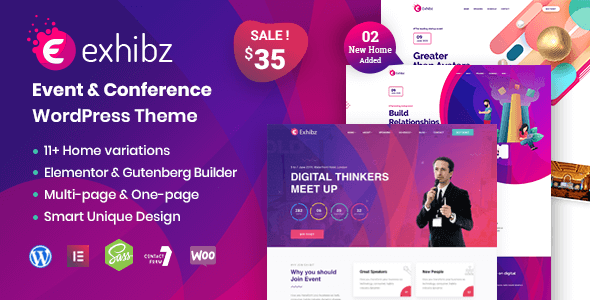 15985 Exhibz v2.1.1 - Event Conference WordPress Theme 