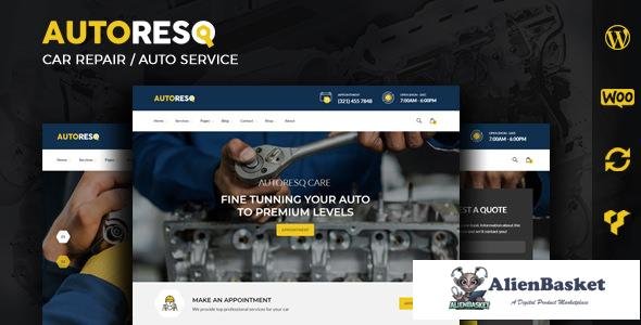 16460 Autoresq v2.1.3 - Car Repair WordPress Theme 