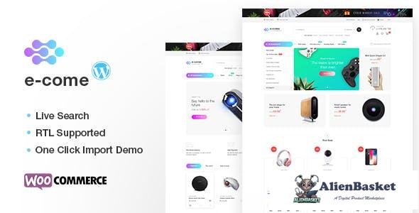 14609 Ecome v1.3.1 - Electronics Store WooCommerce Theme 