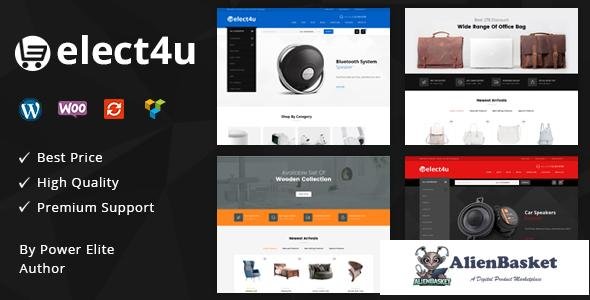 12341 Elect4u v1.0 - Multipurpose WooCommerce Theme 