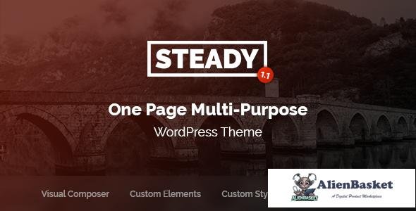 10200 Steady v1.1 - One Page Multi-Purpose WordPress Theme 