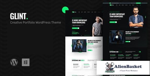 27936 Glint v1.0 - Personal Portfolio WordPress Theme 