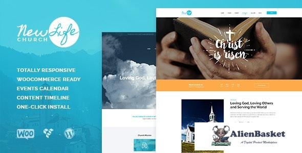 17373 New Life v1.1.3 - Church & Religion WordPress Theme 